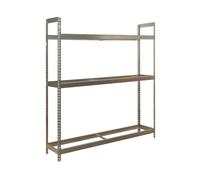 Rayonnage pour garage auto - 2000x1500x450 - 3 niveaux Galvanisé - SIMON RACK - 8435104947456