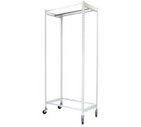 Rayonnage pour vêtements 1575x1200x500 - 1 niveau Blanc - SIMON RACK - 8435104978467