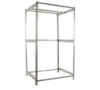 Rayonnage pour vêtements 2000x1200x400 - Galvanisé - SIMON RACK - 8425437140426