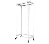 Rayonnage pour vêtements 2575x900x500 - 1 niveau Blanc - SIMON RACK - 8435104978566