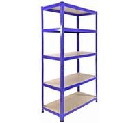 Monster Racking - Rayonnage T-Rax en Acier Sans Boulons Bleu 90cm x 45cm x 180cm
