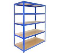 Rayonnage T-Rax Bleu Étagères Rangement Industriel Métallique Garage 5 Tier Bleu G