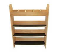 Rayonnage Van Transit SWB& LWB Contreplaqué MDF 12mm épais 102cm x 30 cm x 1360 mm Personnalisable Rangement Van Utilitaire Camionette 4 Etagères 5 Compartiments [Kit Fixations INCLUS]