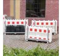 Rayonnages de transport avec barrières de sécurité - BUSCH 1866 - HO 1/87