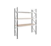 Rayonnages mi-lourd EPSIVOLH.3000 x L.2500Prof.800 mm - Départ - 4 niveaux - ZRRAYOSLD302580D1