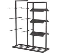 Rayonnages pour vêtements, portants à vêtements, présentoirs à Chaussettes commerciaux, portants à sous-vêtements réglables, présentoirs à Soutiens-Gorge, Barres de Suspension pour Sacs à m