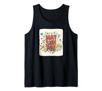 Rayonnez la positivité dans ce style soleil de mai Débardeur