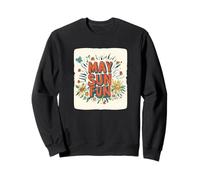 Rayonnez la positivité dans ce style soleil de mai Sweatshirt