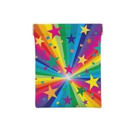 Rayons De Confettis Arc-en-Ciel Et Étoiles, Sac de Rangement pour Femmes, Portefeuille supérieur à Presser, Petit Porte-Monnaie, Pochette de Changement