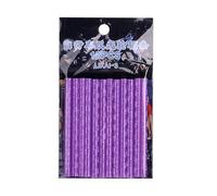 Rayons De Roue De Vélo 12 Pièces/Sac,Autocollant Réfléchissant,Bande De Tube,Voyant D'avertissement,Bricolage 7.5cm,Réflecteur De Cyclisme Vtt,Kit De Sécurité Réfléchissant - Type Violet