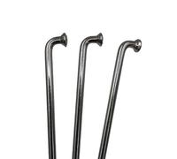 Rayons de Vélo,Rayons de Roue 36 Pièces 13G Beaucoup Diamètre 2.2mm Couleur Argent J-Bend Rayons De Roue De Vélo Électrique Matériel 304 Rayons De Corps Rond en Acier Inoxydable