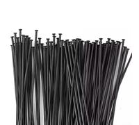 Rayons droits 14G pour vélos haute performance, 4 pièces en acier inoxydable T302 pour cyclisme de compétition (268 mm Wing20)