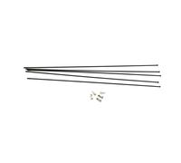 Lot de 5 radios + écrou Venom 2 302 mm