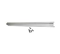 Massi Venom RACING2 Lot de 5 radios + écrous 304 mm Accessoires vélo Unisexe Noir 304 mm EU