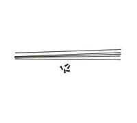Massi Lot de 5 radios + écrous Venom REPLICA2 302 mm Accessoires vélo, Adulte Unisexe, Noir (Noir), 302 mm EU