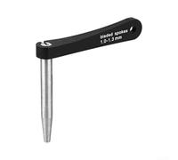 Rayons Vélo Acier 0.8-1.3mm Réglage Jante Rayons Vélo Acier | Acier et alu, ajustement pour précis 0.8-1.3mm, élimine pour torsion rayons, idéal route et VTT(1.0-1.3mm)