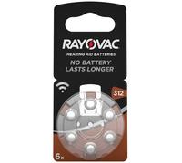 RAYOVAC Acoustic Special 675 6 pcs piles pour appareils auditifs