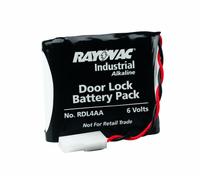 Rayovac Batterie pour serrure de porte d'hôtel RDL4AA 6 V
