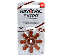 Rayovac Extra 312-80 Hörgerätebatterien, 10x8 Batterien