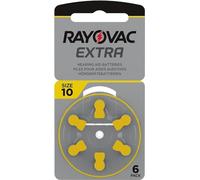 Rayovac Extra Advanced Lot de 60 Piles pour Appareil auditif Taille 10