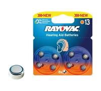 Rayovac Hearing Aid HA13 - Batterie 8 x PR48 - Zinc Air - 310 mAh