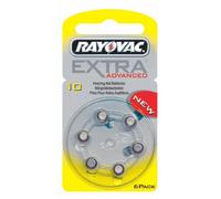 Rayovac Piles auditives Taille 10-5 Paquets de 6 cellules