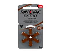 Rayovac 4607467486 Pile pour aide auditive Brun