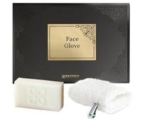 RAYPATH INTERNATIONAL Face Glove - Gants de nettoyage facial en microfibre réutilisables | Removes Makeup & Dead Skin, améliore la circulation, outil respectueux de la peau