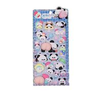 Raypontia Autocollants 3D, Autocollants Panda Derrière Décorations, Décalcomanies Animaux, pour Étui Téléphone Scrapbooking Ordinateur Portable Bricolage Garçons Filles Femmes Cadeaux