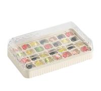 Raypontia Bac à Glaçons - Empilable et Étanche pour Cuisine | Bac à Glaçons pour Congélateur avec Couvercle - pour Refroidissement Whisky Bourbon Cocktails Vin Voyage Camping Maison Pique-nique