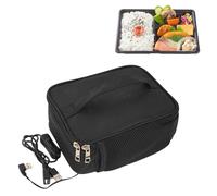Raypontia Chauffe-aliments portable USB,Chauffe-aliments et chauffe-plats USB | Fourre-tout chauffant pour déjeuner à prise USB, chauffe-boîte à lunch chauffant pour bureau, voyage, cuisine à domicile
