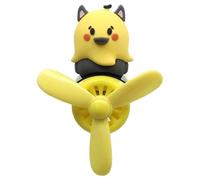 Raypontia Diffuseur de voiture à clip - Désodorisant de voiture - Design de dessin animé - Clip de climatisation - Arôme parfumé avec diffusion différée pour famille, collègue, petite amie, maison