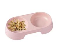 Raypontia Gamelles pour Chiens,Bols pour Chiens Doubles surélevés Macaron | Ensemble de Bols de Nourriture et d'eau pour Chiots, Bols pour Animaux de Compagnie pour Nourrir Les Chiots de Chats de