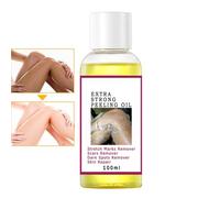 Raypontia Huile Peeling pour Peaux Noires - Huile Peeling Jaune Super Force - pour le corps et vieille huile de pelage jaune pour éclaircir et hydrater la plupart des types de peau