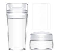 Raypontia Kit Estampage Ongles | Lot de 4 Poinçons Manucure Français avec Raclette - Fournitures Soins Personnels pour Salon Domestique Spa | Mariage Fête Estivales Vacances Bridal