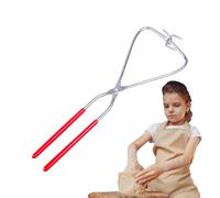 Raypontia Pinces à Creuset | D'Émaillage Céramique - Pinces En Acier Inoxydable Pour Sculpture, Fournitures Artistiques Pour Bricolage Et Artisanat À Domicile Et Au Travail