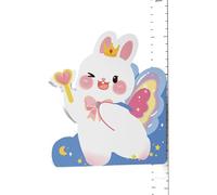 Raypontia Règle de mesure de la hauteur pour les, règle de hauteur | Tableau mural pour avec pendentif de lapin magnétique,65-183 cm Gauge adhésive amovible, décor de chambre de pépinière
