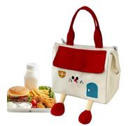 Raypontia Sac Repas Isotherme,Poche Isotherme Mignonne pour Déjeuner,Contenant Réutilisable pour Aliments Fruits Collation | École Bureau Voyage Pique-nique Goûter Fruit