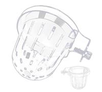 Raypontia Support de pour Aquarium Transparent Support de pour Aquarium Transparent | Panier de Hydroponiques - Jardinières Suspendues pour Décoration d'aquarium pour
