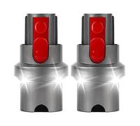 RAYPUR Aspirateur sans Fil pièces 2X convertisseur d'adaptateur d'éclairage LED Compatible for Dyson V7 V8 V10 V11