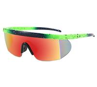 RAYPUR Lunettes pour équitation sports de plein air lunettes de soleil lunettes de soleil lunettes de soleil lunettes de soleil en plein air conduite alpinisme lunettes de soleil une pièce vert-rouge