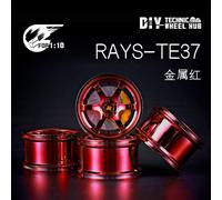 Rays-Te37 2 - Bloc De Construction Moc Cada C61006, Nouvelles Roues De Haute Technologie 92912 1:10, 55x33mm, 911, Bricolage