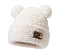 Rayson Femme d'hiver Chapeau en Peluche à Ourson Mignon Pompon | Bonnet Doux et Chaud,Casual et Élégant,Bonnet d'extérieu,pour Automne Hiver