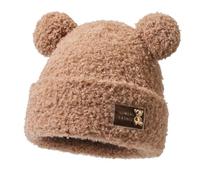 Rayson Femmes d'hiver Chapeau en Peluche Bonnet à Ourson Mignon Pompon pour Femme Doux et Chaud Bonnet de Causal Élégant (Kaki)