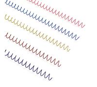 RAYSON Lot de 100 spirales de reliure à spirale, pas de 3:1, 5/16", multicolore