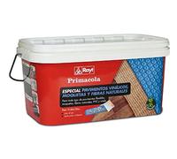 Rayt 555-23 Primacola C-15 Adhésif acrylique spécial PVC, pavés vinyliques, moquettes, revêtements textiles et fibres naturelles, sans solvants, facile à appliquer avec spatule, 5 kg,Blanc