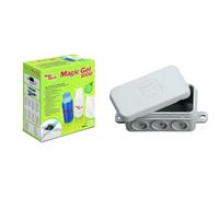 Raytech Magic Gel 1000 & KOPP Boîte de Jonction AP-FR Boîte de Jonction, en Saillie/Pièce Humide, 86x44x40mm, 1 Pièce, 371200005, Plastique, Gris