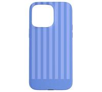 Rayures bleues pervenches teintes d'été modernes d'inspiration côtière Coque pour iPhone 15 Pro Max
