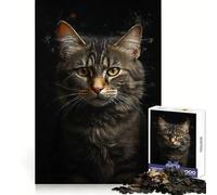 Rayures dans la Nuit Puzzle de 1000 pièces pour Adultes et Adolescents Jeu Mental apaisant et Relaxant Qualité supérieure 50x75cm