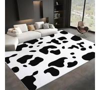 Rayures Noires Tapis 90x150 cm GarçOns et Filles Moquette Antiderapant à Poils Courts Tapis 3D Lavable en Machine Convient aux Petits Salons Chambres Couloirs et Salles à Manger b-625